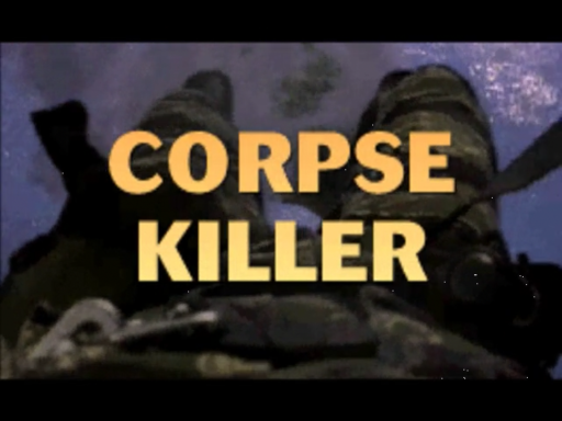 Corpse Killer title screen for 3DO